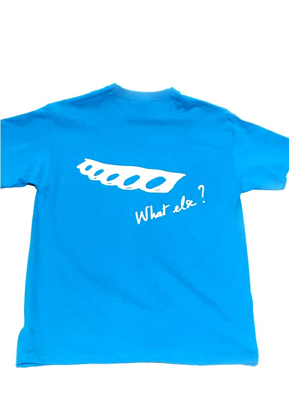 T-shirt What Else (L) BLUE
